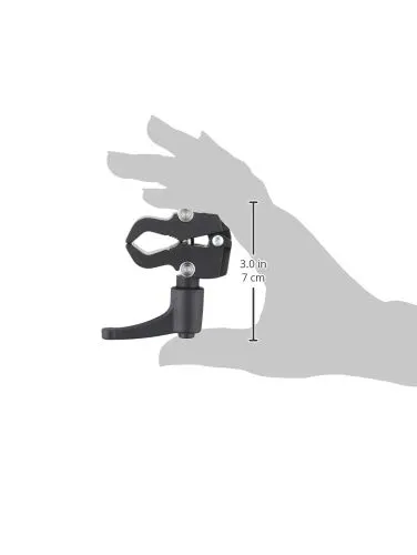 Abrazadera Manfrotto 386B-1 Nano para cámaras (Negra) - Imagen 3
