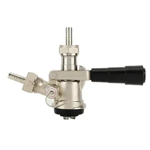 Acoplador de Barril Tipo D para Cerveza con Válvula de Seguridad