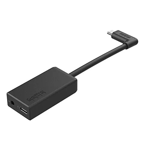 Adaptador de micrófono GoPro Pro para Hero 5/6/7 (3.5mm)