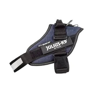 Arnés IDC Power Julius-K9 para perros medianos en denim