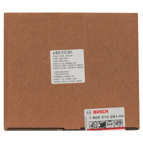 Bosch Caperuza de aspiración para lijar (Ø 125 mm, Accesorio para amoladoras) - Imagen 2