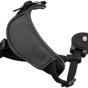 Correa de muñeca Fujifilm para cámaras X-T1/X-Pro1/X-E1/E2/X-M1/X-A1/X-S1/H-S50/X100, Negra