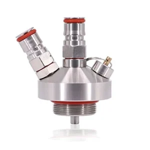 Dispensador de cerveza de barril Merrday – Mini Keg Spear de acero inoxidable para cerveza artesanal Growler 2L / 3.6L / 4L / 5L / 10L