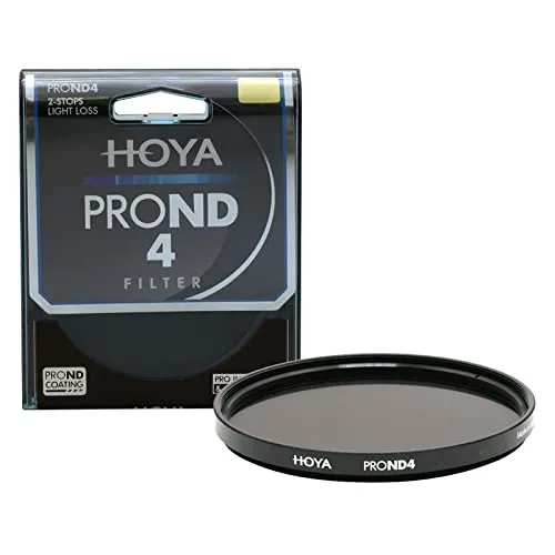Filtro Hoya Pro ND4 para fotografía – 77mm