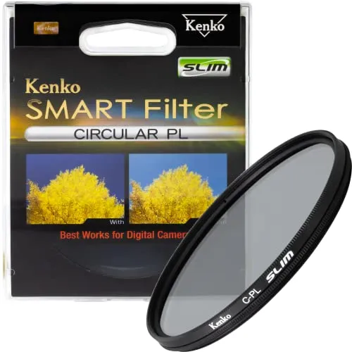 Filtro polarizador circular Kenko Slim de 72 mm