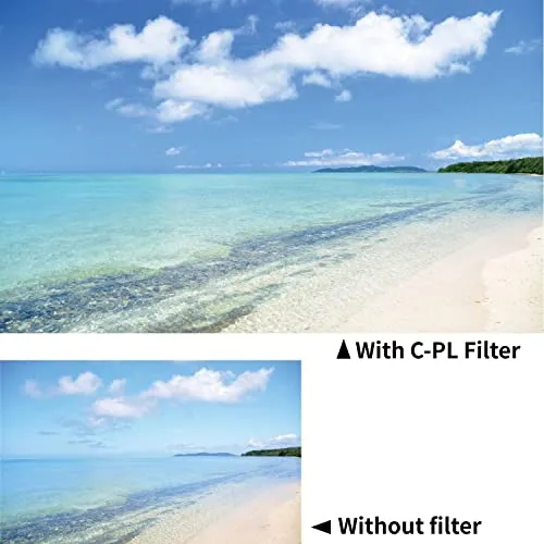 Filtro polarizador circular Kenko Slim de 72 mm - Imagen 4