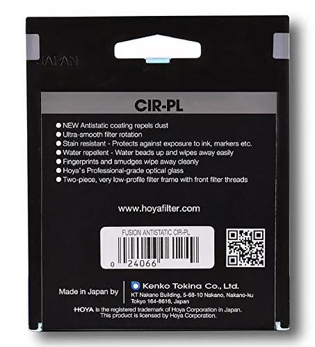 Filtro polarizador Hoya Fusion Antistatic 40.5mm - Imagen 3