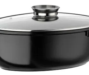 Fuente asar inducción Gourmet Ceramica XL ovalada 38cm