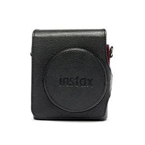 Funda instax mini 90 de piel sintética con correa