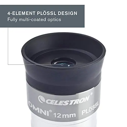 Ocular Celestron Omni 12 mm para Telescopios - Imagen 2