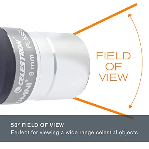 Ocular Celestron Omni 9mm para Telescopios - Imagen 3