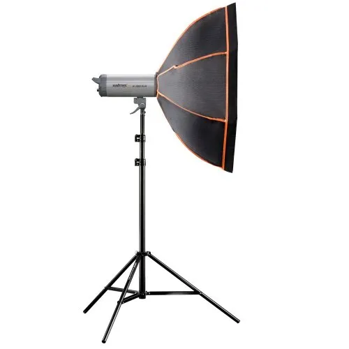Softbox Walimex Pro Octagon Line Naranja 90cm Negro/Blanco - Imagen 5