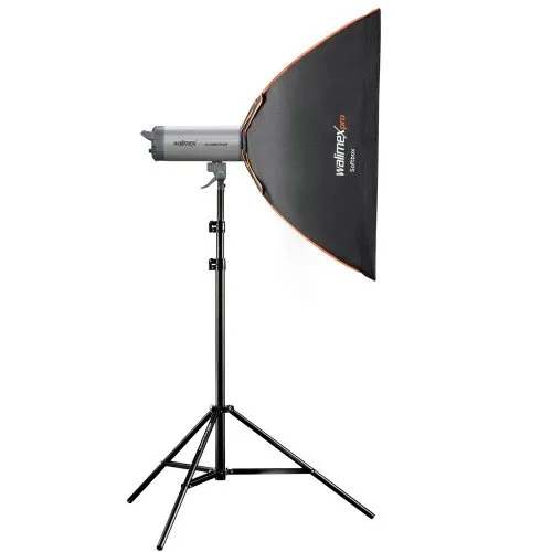 Softbox Walimex Pro Orange Line 60×90 para Fotografía - Imagen 5