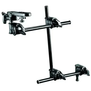 Soporte Manfrotto 196B-3 para cámaras, 3 secciones, negro