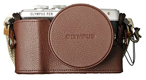 Tapa de Objetivo de Piel LC-60.5GL para Olympus Pen, marrón - Imagen 4