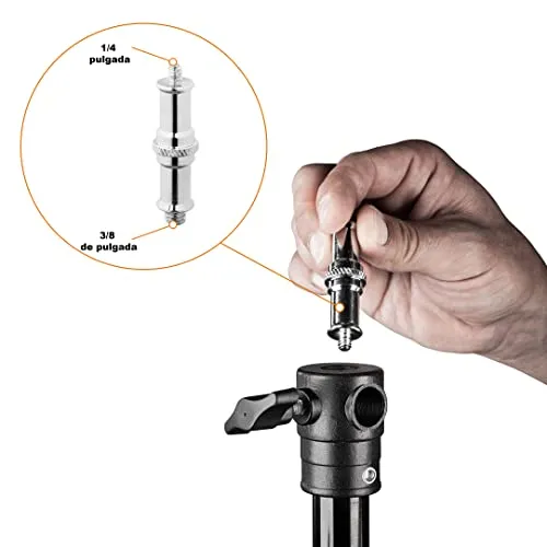 Trípode de Luz Walimex Pro AIR 290 – 290cm, 7kg, suspensión de aire - Imagen 6
