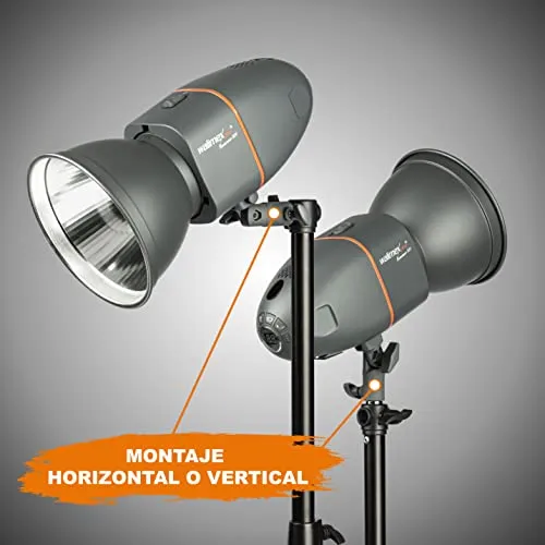 Trípode de Luz Walimex Pro AIR 290 – 290cm, 7kg, suspensión de aire - Imagen 9